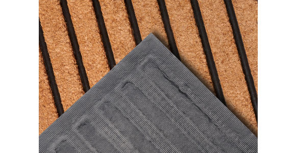 KOKOSMATTE 45/75 cm Mix Mats - Hellbraun/Schwarz, Basics, Naturmaterialien/Kunststoff (45/75cm) - Esposa