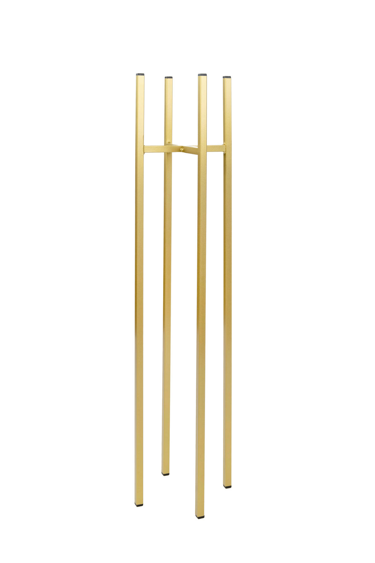 BLUMENSTÄNDER in Metall  - Goldfarben, Basics, Metall (22/75/22cm)