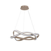 LED-HÄNGELEUCHTE 55/150 cm  - Cappuccino, Design, Kunststoff/Metall (55/150cm) - Novel
