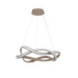 LED-HÄNGELEUCHTE 55/150 cm  - Cappuccino, Design, Kunststoff/Metall (55/150cm) - Novel