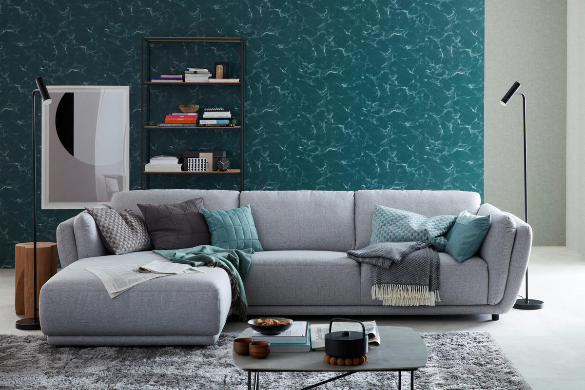HOCHFLORTEPPICH 200/290 cm Heaven Grau  - Grau, KONVENTIONELL, Textil (200/290cm) - Schöner Wohnen