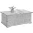 TRUHE in Holz - Hellbraun/Hellgrau, Trend, Holz (110/45/70cm) - Ambia Home TRUHE in Holz - Hellbraun/Hellgrau, Trend, Holz (110/45/70cm) - Ambia Home