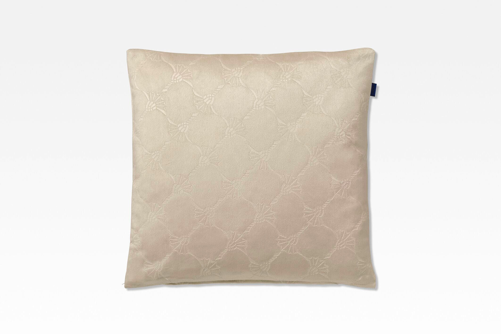 KISSENHÜLLE J!EMBOSS 38/38 cm  - Beige, Basics, Textil (38/38cm) - Joop!