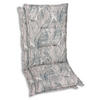 SESSELAUFLAGENSET Blätter  - Beige/Grau, Basics, Textil (50/7/120cm)
