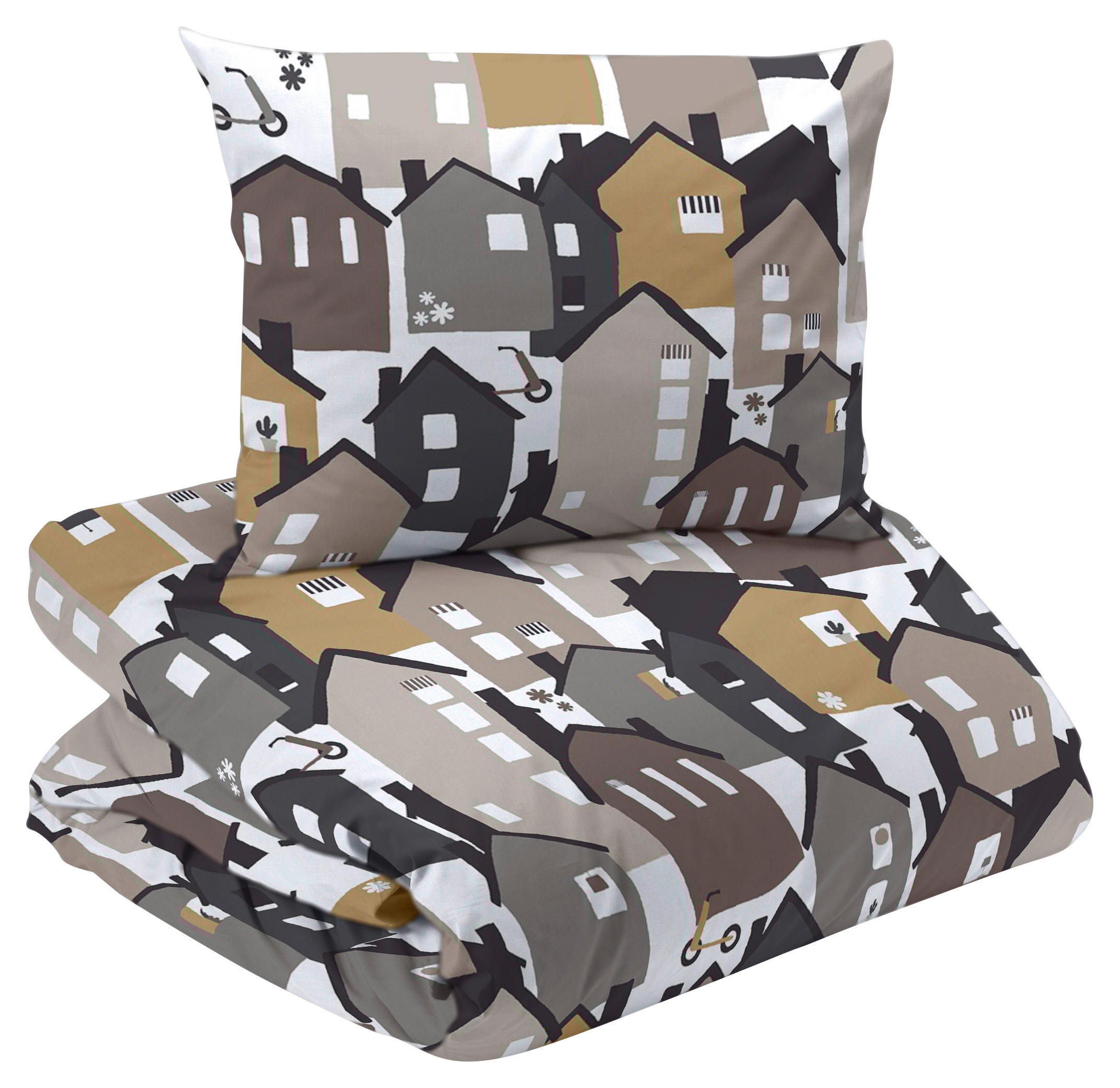 PÅSLAKANSET -teilig 150/210 cm  - beige/multicolor, Basics, textil (150/210cm)