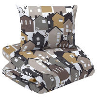 PÅSLAKANSET -teilig 150/210 cm  - beige/multicolor, Basics, textil (150/210cm)
