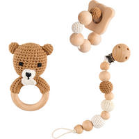 KINDERSPIELSET  - Multicolor, Basics, Holz/Textil - Patinio