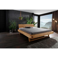 BALKENBETT 180/200 cm,  in Wildeiche,  - Wildeiche, MODERN, Holz (180/200cm) - Livetastic