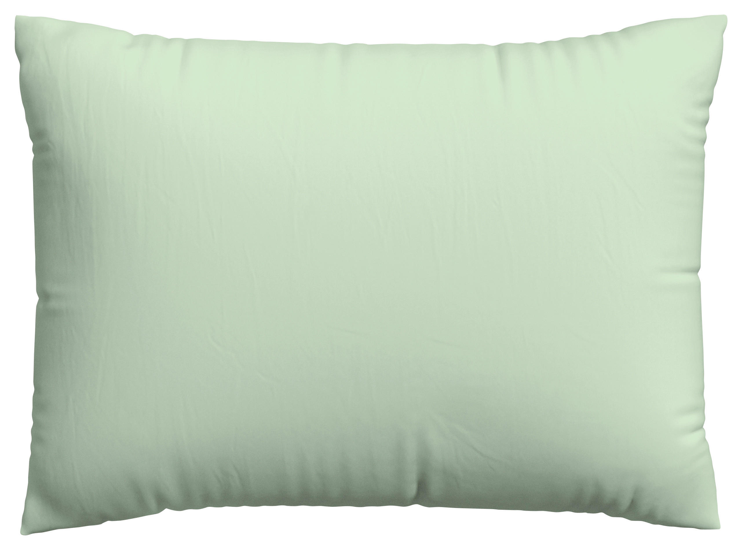 KOPFPOLSTERBEZUG KNITTED JERSEY 70/90 cm  - Hellgrün, Basics, Textil (70/90cm) - Schlafgut