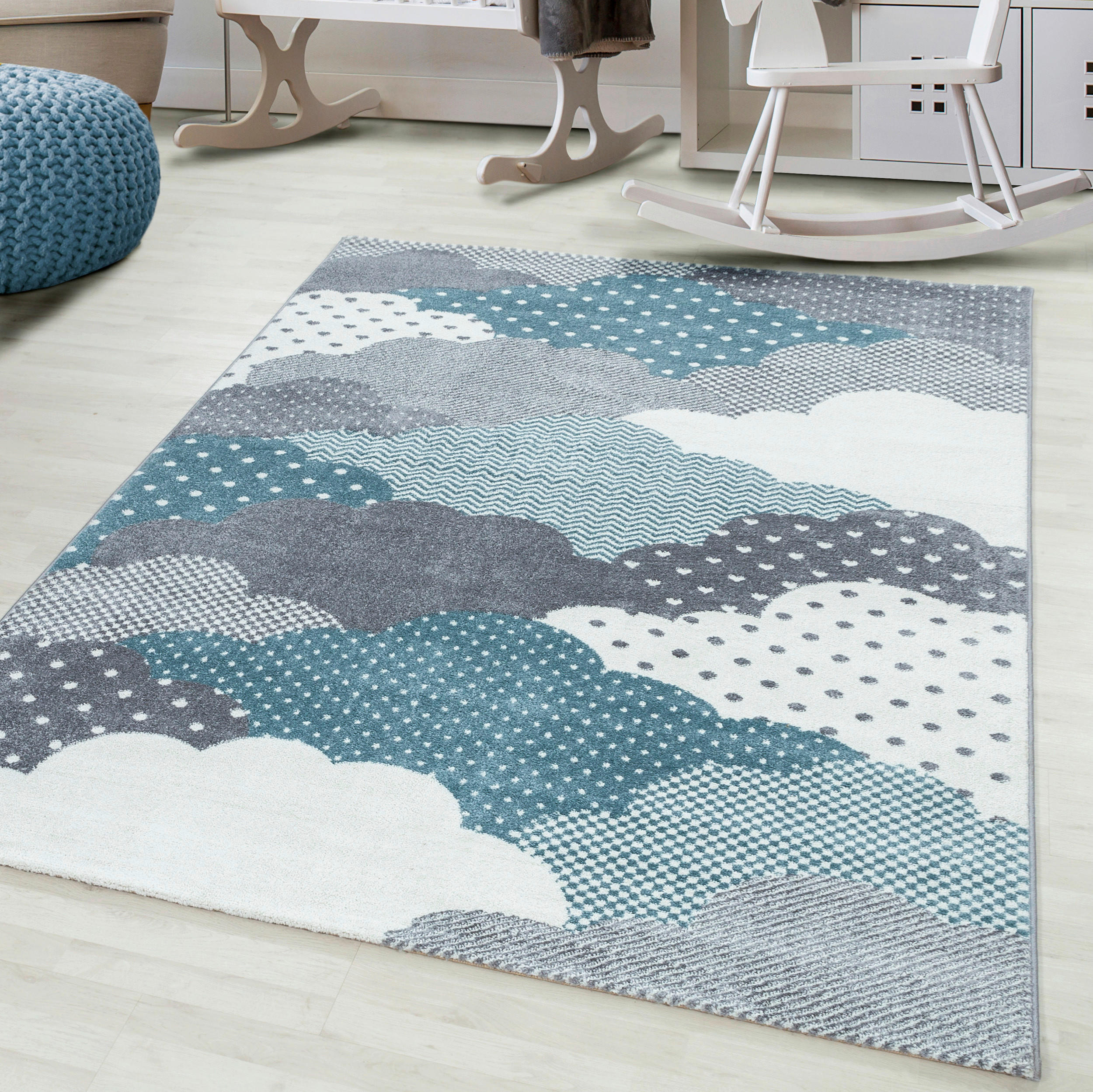 DĚTSKÝ KOBEREC, 160/230 cm, modrá - modrá, Trend, textil (160/230cm) - Ben'n'jen