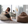 SITZSACK Cord 190 L  - Hellbraun, Trend, Textil (80/85/80cm) - Livetastic