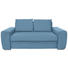SCHLAFSOFA in Textil Hellblau - Chromfarben/Hellblau, Design, Holz/Textil (199/92/97cm) - Hom`in SCHLAFSOFA in Textil Hellblau - Chromfarben/Hellblau, Design, Holz/Textil (199/92/97cm) - Hom`in