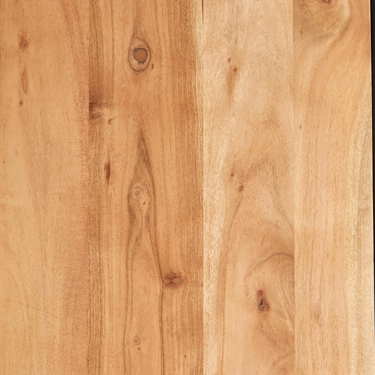 LOWBOARD Urban Garden 2.0  in 135/54/47 cm  - Schwarz/Honig, Design, Holz/Metall (135/54/47cm) - MID.YOU