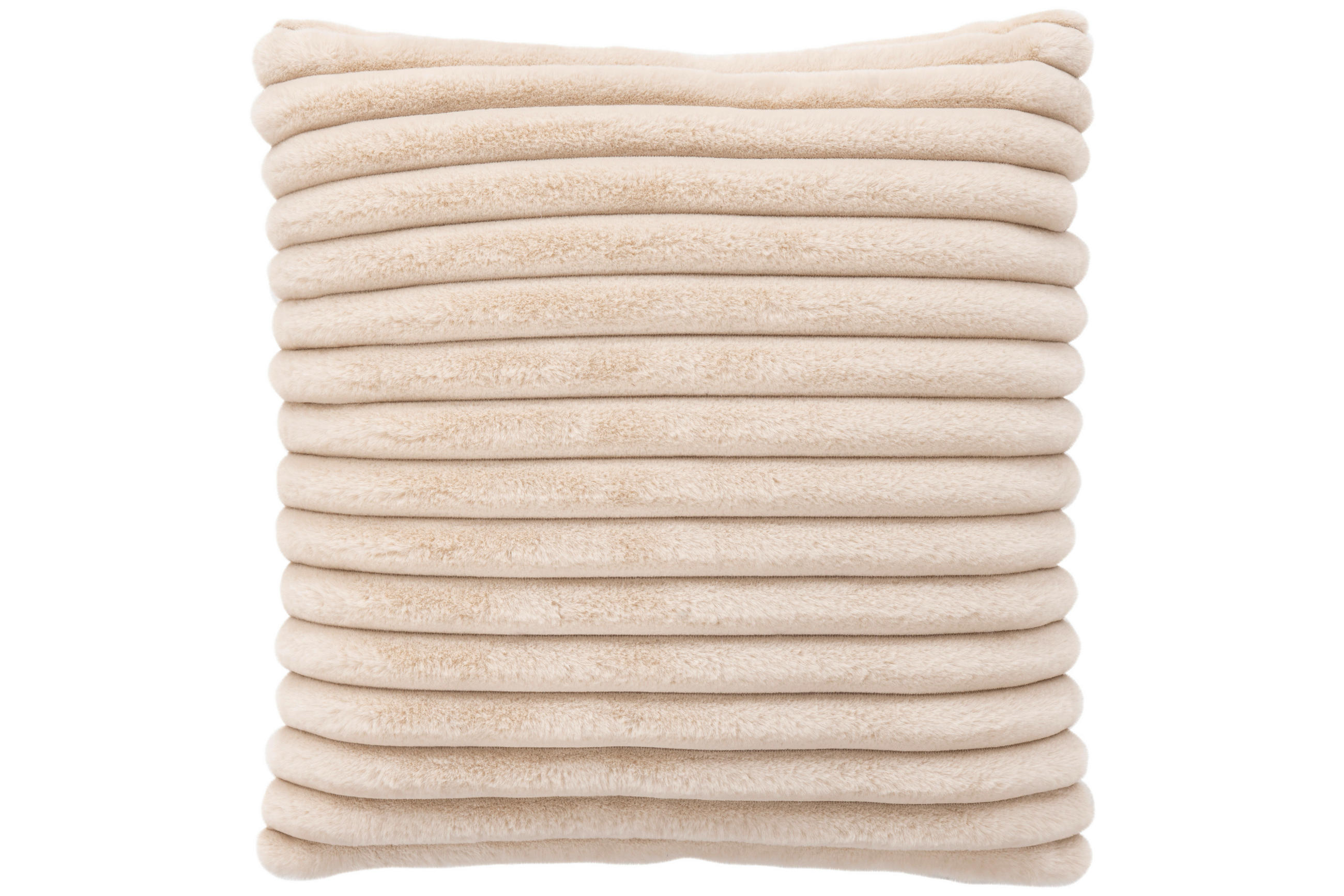 FELLKISSEN  45/45 cm   - Elfenbein, Basics, Textil (45/45cm)
