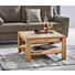 COUCHTISCH Wildeiche massiv rechteckig Eichefarben - Eichefarben, KONVENTIONELL, Holz (70/70/38cm) - Linea Natura COUCHTISCH Wildeiche massiv rechteckig Eichefarben - Eichefarben, KONVENTIONELL, Holz (70/70/38cm) - Linea Natura