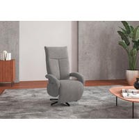 SESSEL in Flachgewebe Hellgrau  - Hellgrau/Schwarz, KONVENTIONELL, Textil/Metall (74/112/82cm) - Sit & More