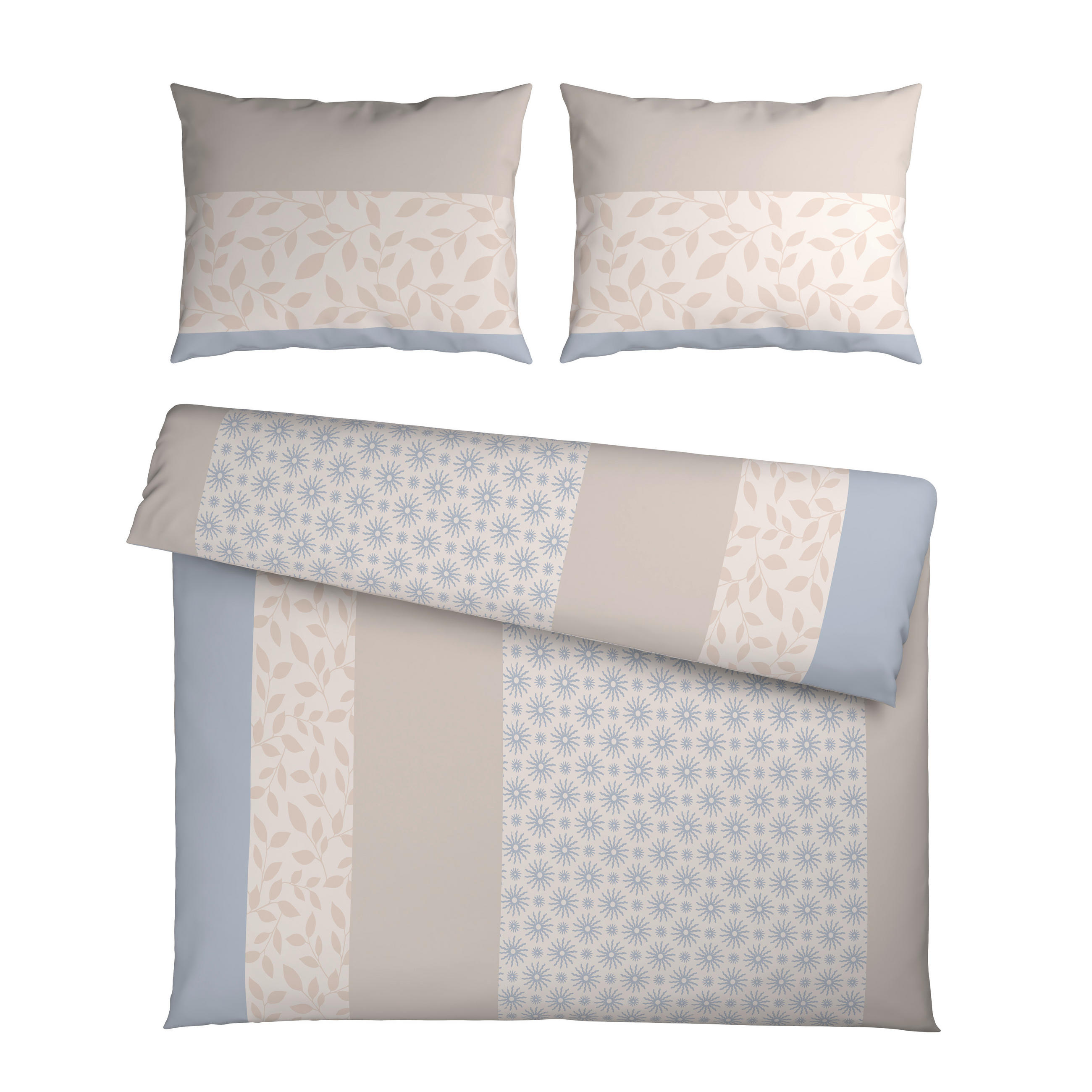 BETTWÄSCHESET 2-teilig Satin 200/210 cm  - Multicolor, Konventionell, Textil (200/210cm) - Novel