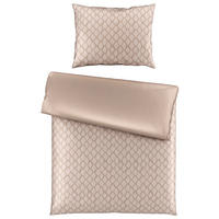 POVLEČENÍ satén béžová 140/200 cm - béžová, Design, textil (140/200cm) - Dieter Knoll