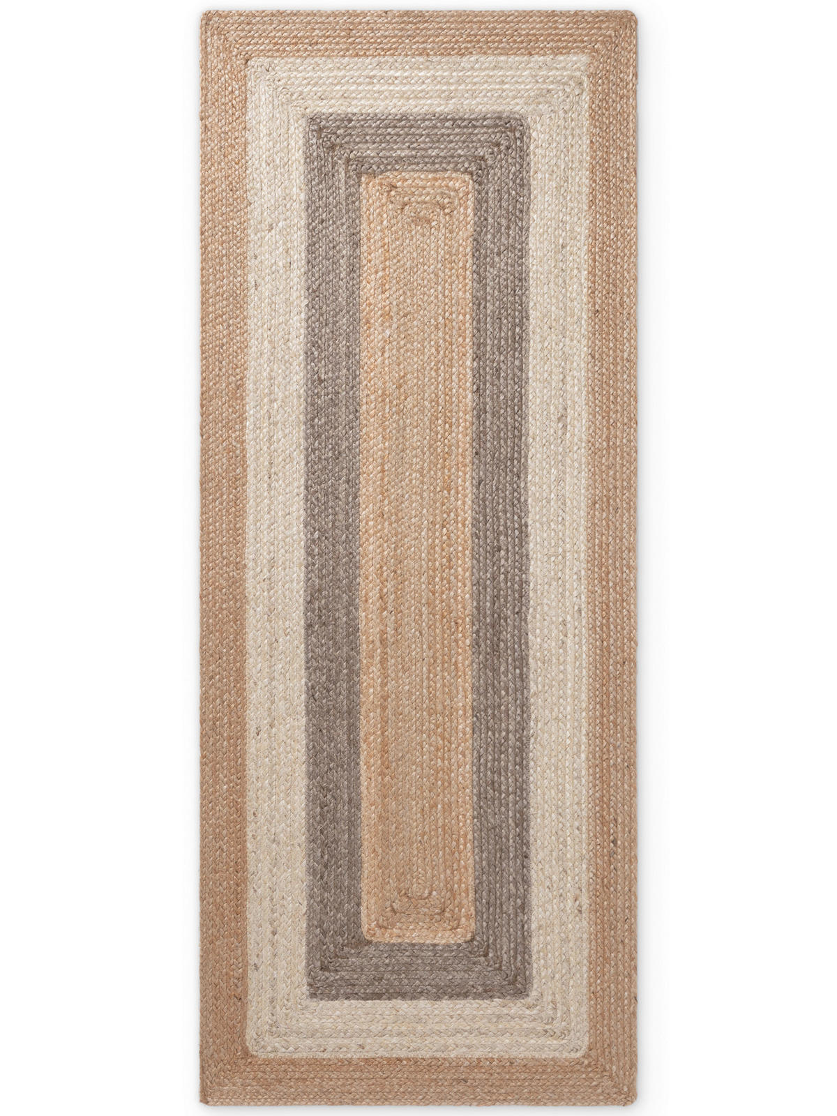 LÄUFER 80/200 cm Juno  - Goldbraun/Multicolor, Natur, Textil (80/200cm) - Hanse Home