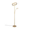 LED-GOLVLAMPA 40/180 cm    - guldfärgad, Design, metall (40/180cm) - Trio Leuchten