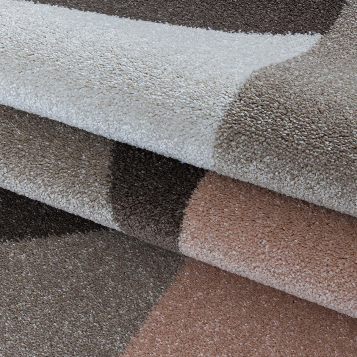 WEBTEPPICH 140/200 cm Efor 3716 rosa Blau  - Blau, Design, Textil (140/200cm)