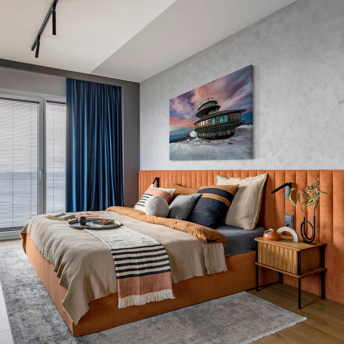 LEINWANDBILD Landschaft & Natur 70/100 cm  - Multicolor, Basics, Holz/Textil (70/100cm)