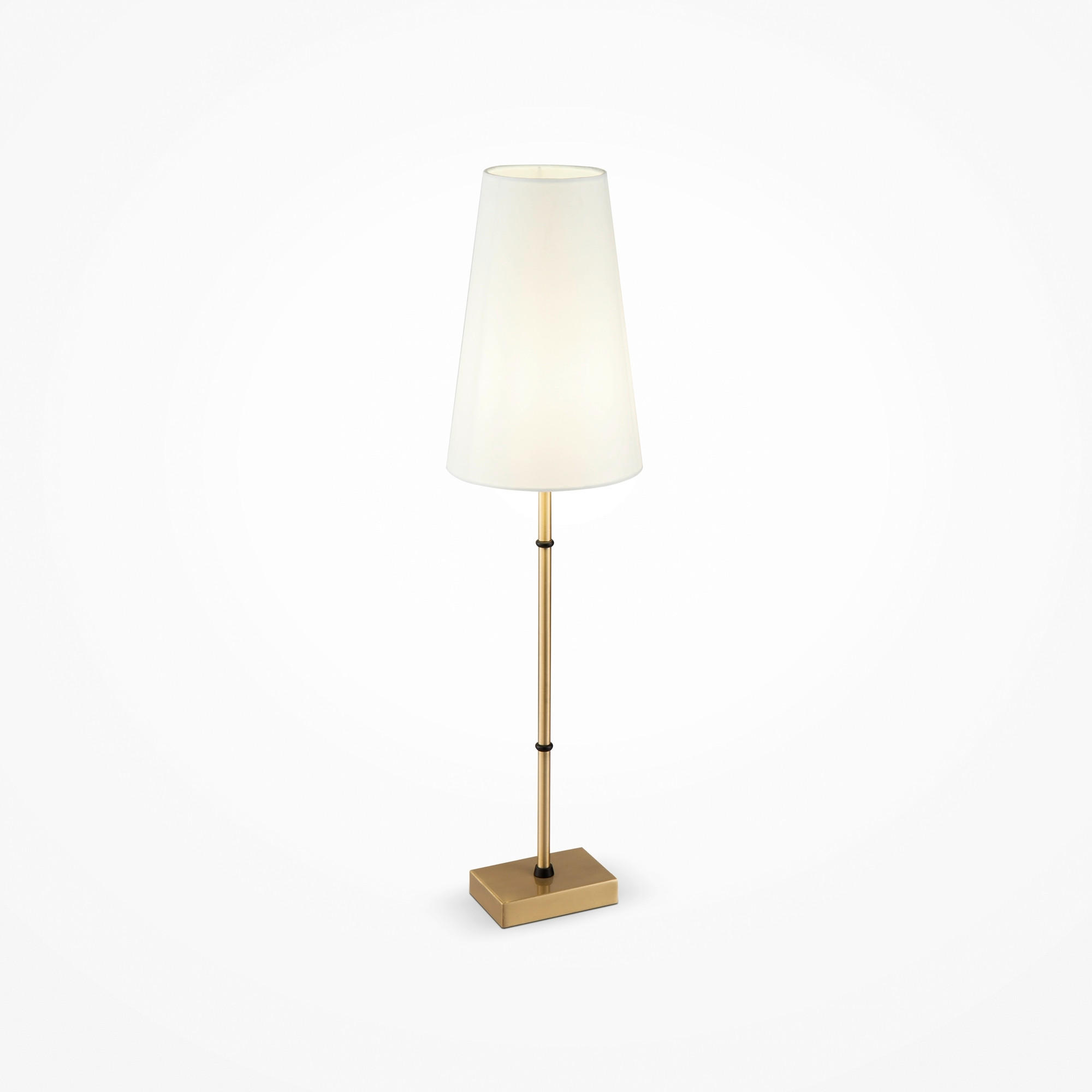 Maytoni Tischleuchte House Messing, Weiß 60 cm