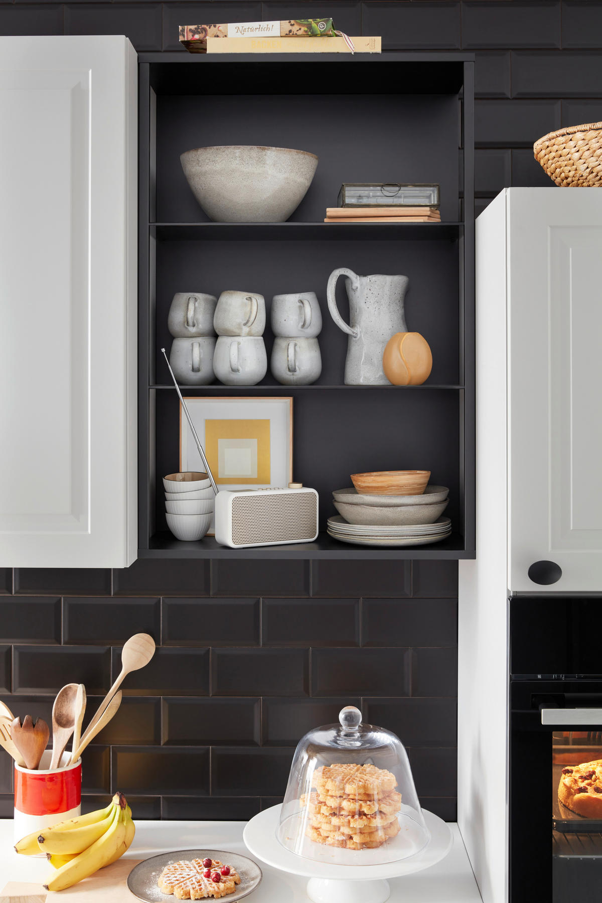 EINBAUKÜCHE DK310  - Grau, Design, Holzwerkstoff - Dieter Knoll