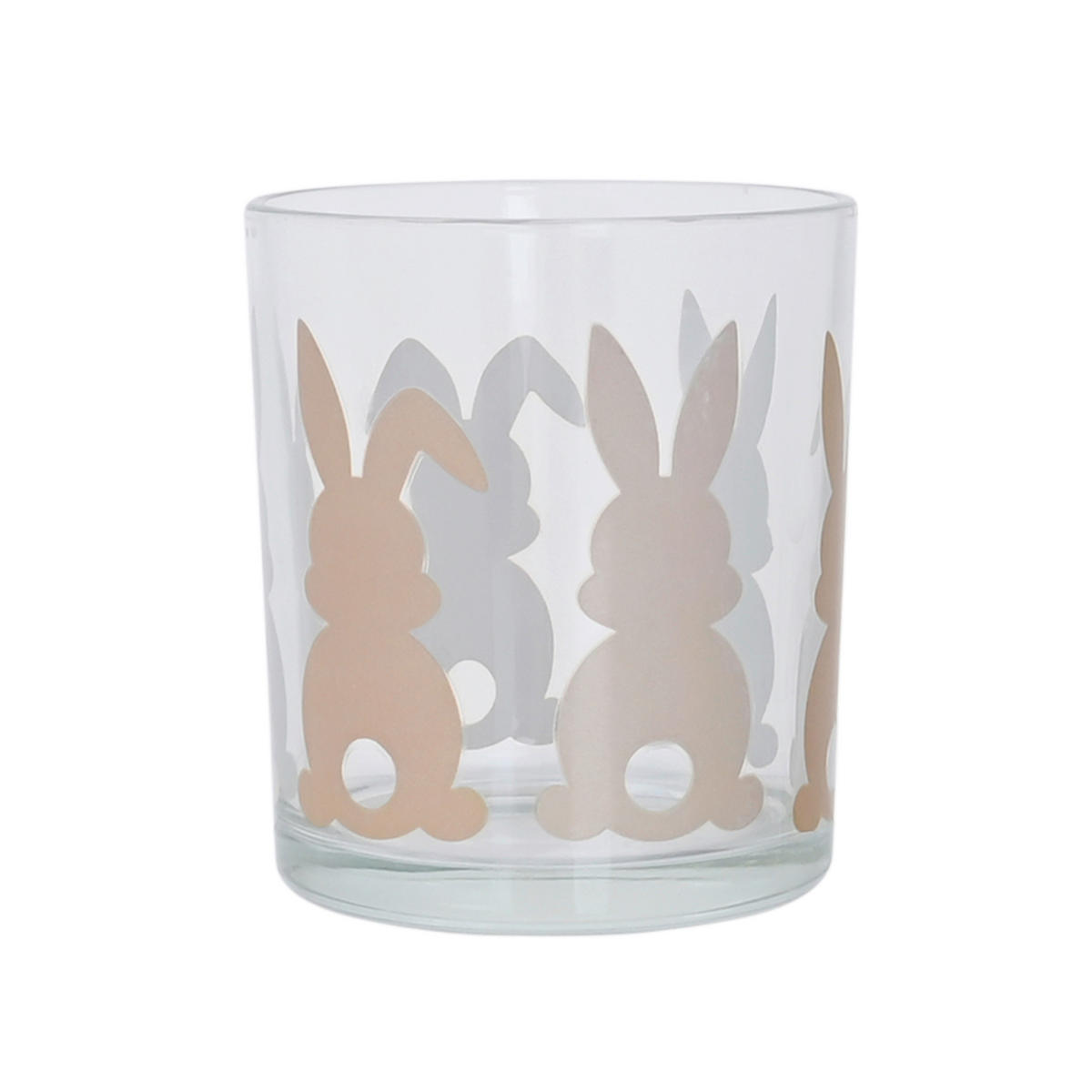 TEELICHTGLAS - Klar/Pink, LIFESTYLE, Glas (8,8/10cm)