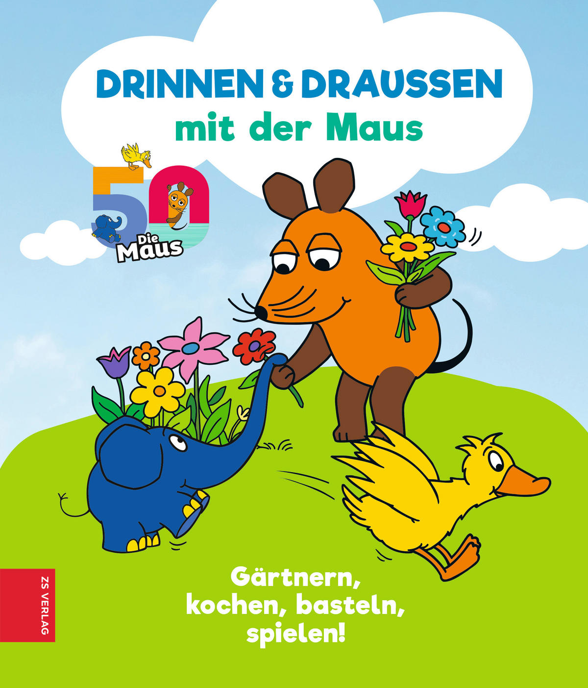 KOCHBUCH Drinnen & Draußen mit der Maus  - Basics, Papier (19,7/22,8/1,8cm)