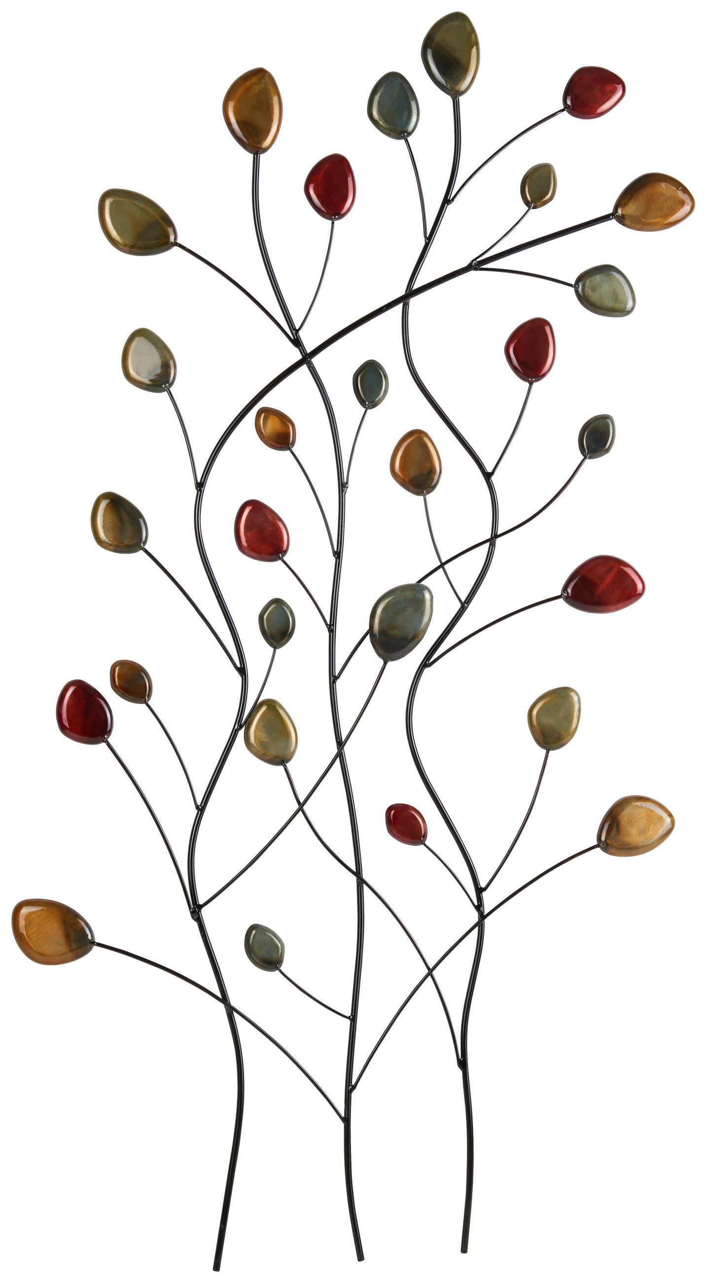 FALI DEKORÁCIÓ - Pezsgő/Sárga, Trend, Fém (54/100,5cm) - Ambia Home
