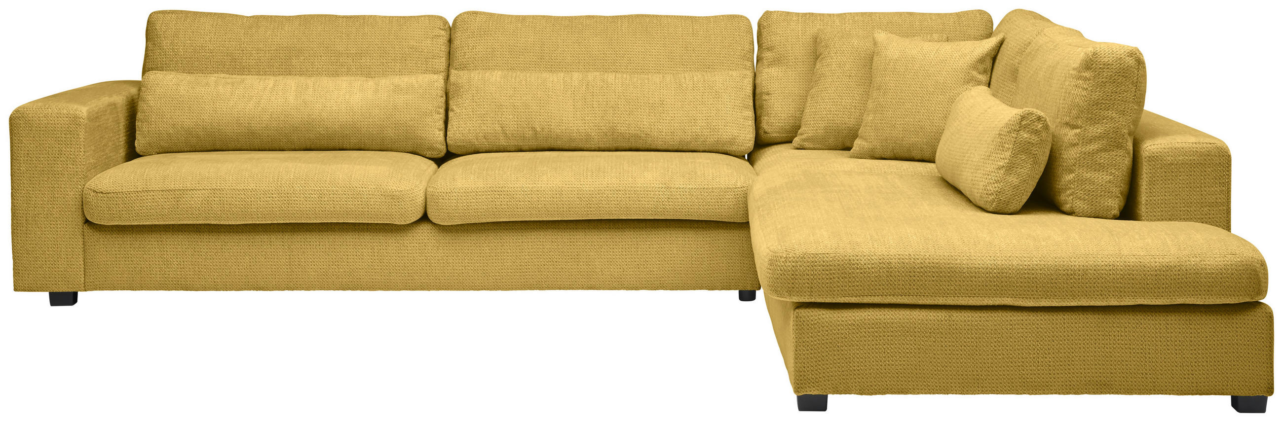 Carryhome Ecksofa Dunkelgelb 314x250 cm