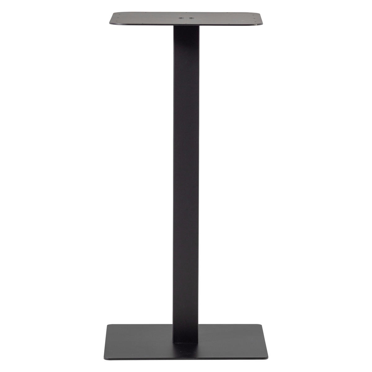 TISCHGESTELL in Metall 50/50/105 cm   - Schwarz, MODERN, Metall (50/50/105cm) - Livetastic