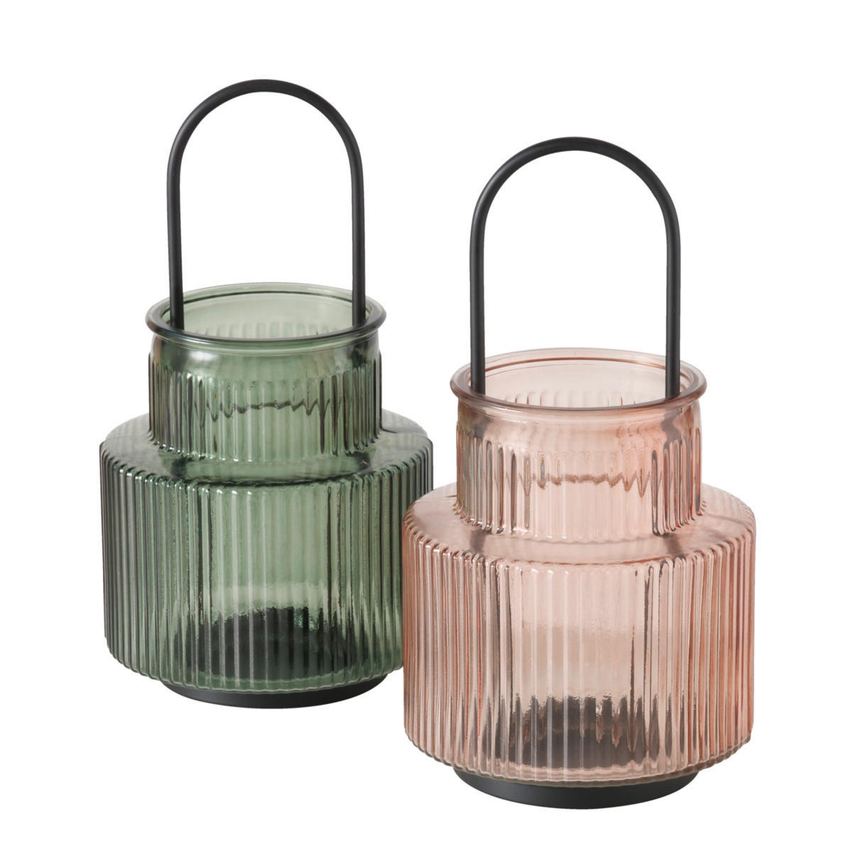 LJUSLYKTA - Basics, metall/glas (12,9/25,5cm)