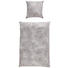 BETTWÄSCHE Makosatin Dunkelbraun 155/220 cm - Dunkelbraun, KONVENTIONELL, Textil (155/220cm) - ESTELLA