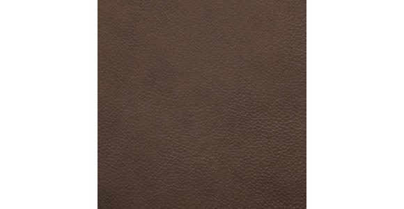 SITZBANK 201,5/87/67,5 cm Echtleder Braun, Schwarz  - Schwarz/Braun, Design, Leder/Metall (201,5/87/67,5cm) - Dieter Knoll