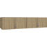 NÁSTAVEC NA SKŘÍŇ, Sonoma dub - Sonoma dub/barvy hliníku, Konvenční, dřevo/umělá hmota (181/39/54cm) - Boxxx NÁSTAVEC NA SKŘÍŇ, Sonoma dub - Sonoma dub/barvy hliníku, Konvenční, dřevo/umělá hmota (181/39/54cm) - Boxxx