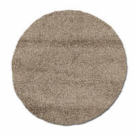 HOCHFLORTEPPICH 150 cm Fashion Shaggy  - Hellbraun, Basics, Textil (150cm) - Novel