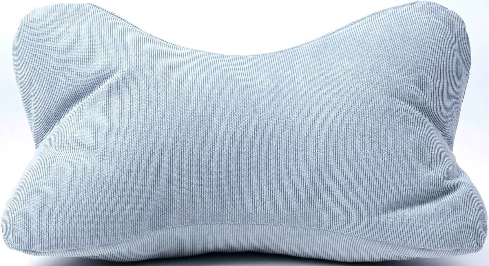 DEKORAČNÝ VANKÚŠ 40/25 cm - pastelová modrá, Basics, textil (40/25cm) - Novel