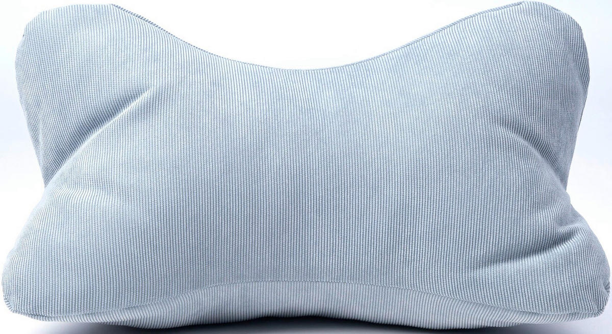 DEKORAČNÝ VANKÚŠ 40/25 cm - pastelová modrá, Basics, textil (40/25cm) - Novel