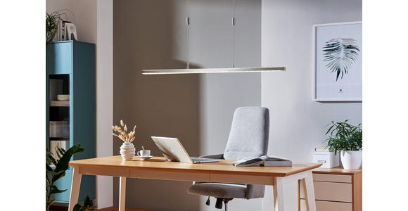 LED-HÄNGELEUCHTE 140/120 cm - Design, Kunststoff/Metall (140/120cm) - Ambiente