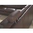 WOHNLANDSCHAFT Echtleder - Alufarben/Grau, KONVENTIONELL, Leder/Metall (239/329/165cm) - Beldomo Premium