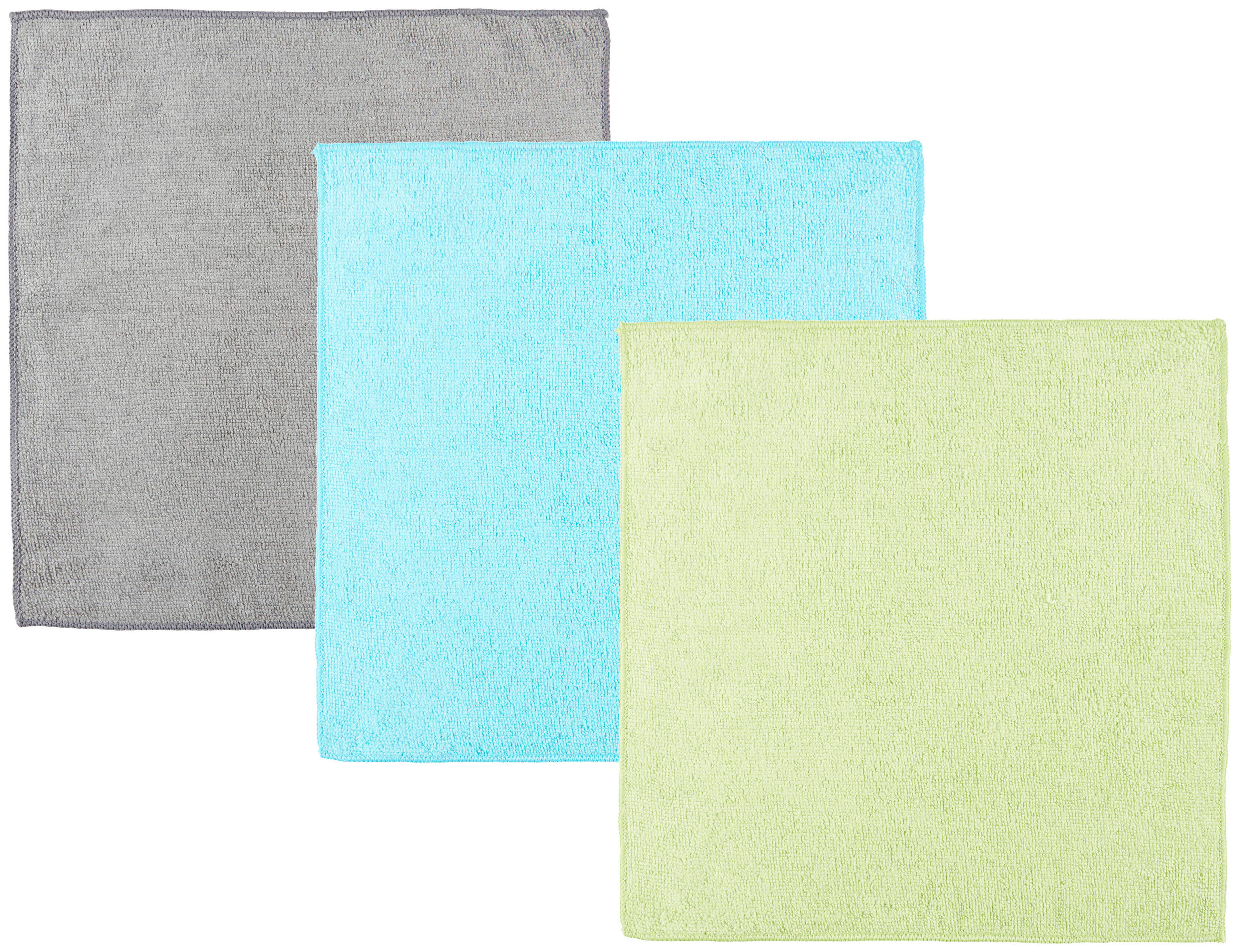 MIKROFASERTUCH - Türkis/Anthrazit, Konventionell, Textil (35/35cm) - Boxxx