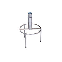 SONNENSCHIRMSTÄNDER Silberfarben  - Silberfarben, Basics, Metall (25/20cm) - Doppler