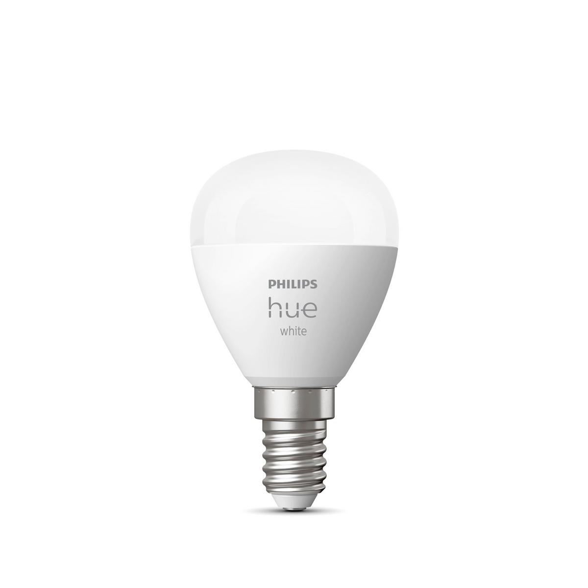 LED-LEUCHTMITTEL   E14 5,7 W  - Weiß, Basics, Kunststoff (4,4/7,7cm) - Philips HUE