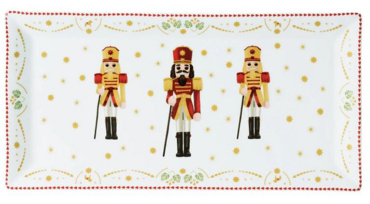 PLADANJ       Christmas Love  36 cm  - bijela/žuta, Basics, keramika (36cm) - Hutschenreuther