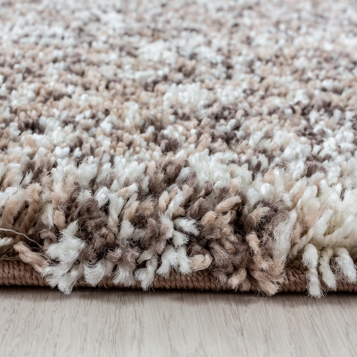 HOCHFLORTEPPICH 200/200 cm Enjoy Beige  - Beige, KONVENTIONELL, Textil (200/200cm) - Novel
