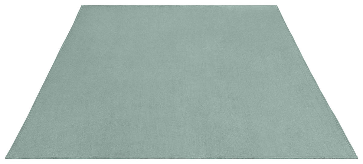 DECKE EMMA 220/240 cm  - Smaragdgrün, Basics, Textil (220/240cm) - Novel