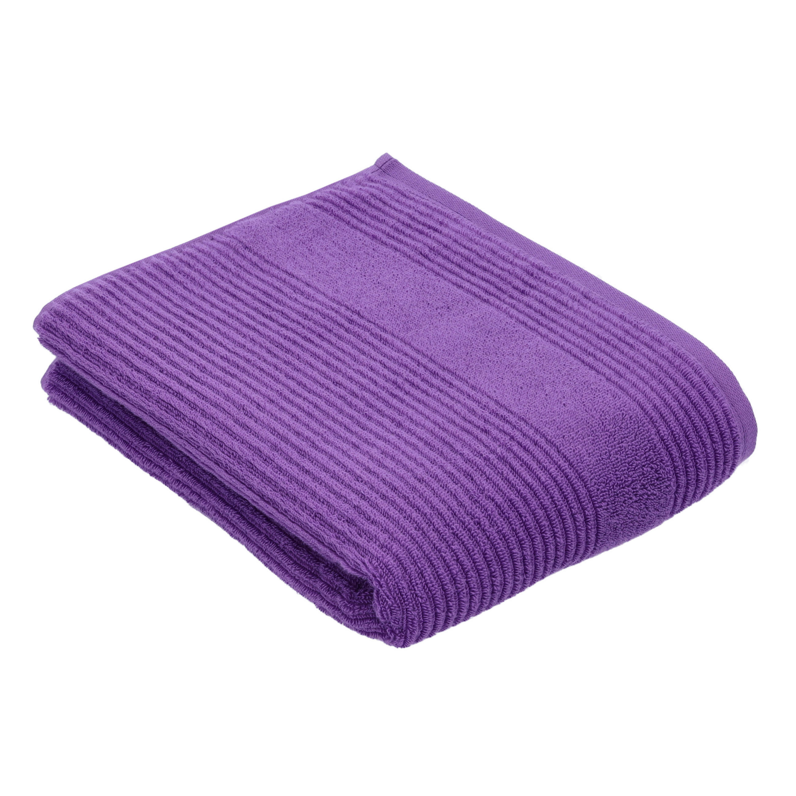 DUSCHTUCH 67/140 cm Tomorrow  - Violett, Basics, Textil (67/140cm) - Vossen