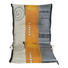 SESSELAUFLAGE Streifen - Anthrazit/Naturfarben, Design, Textil (50/100/9cm)